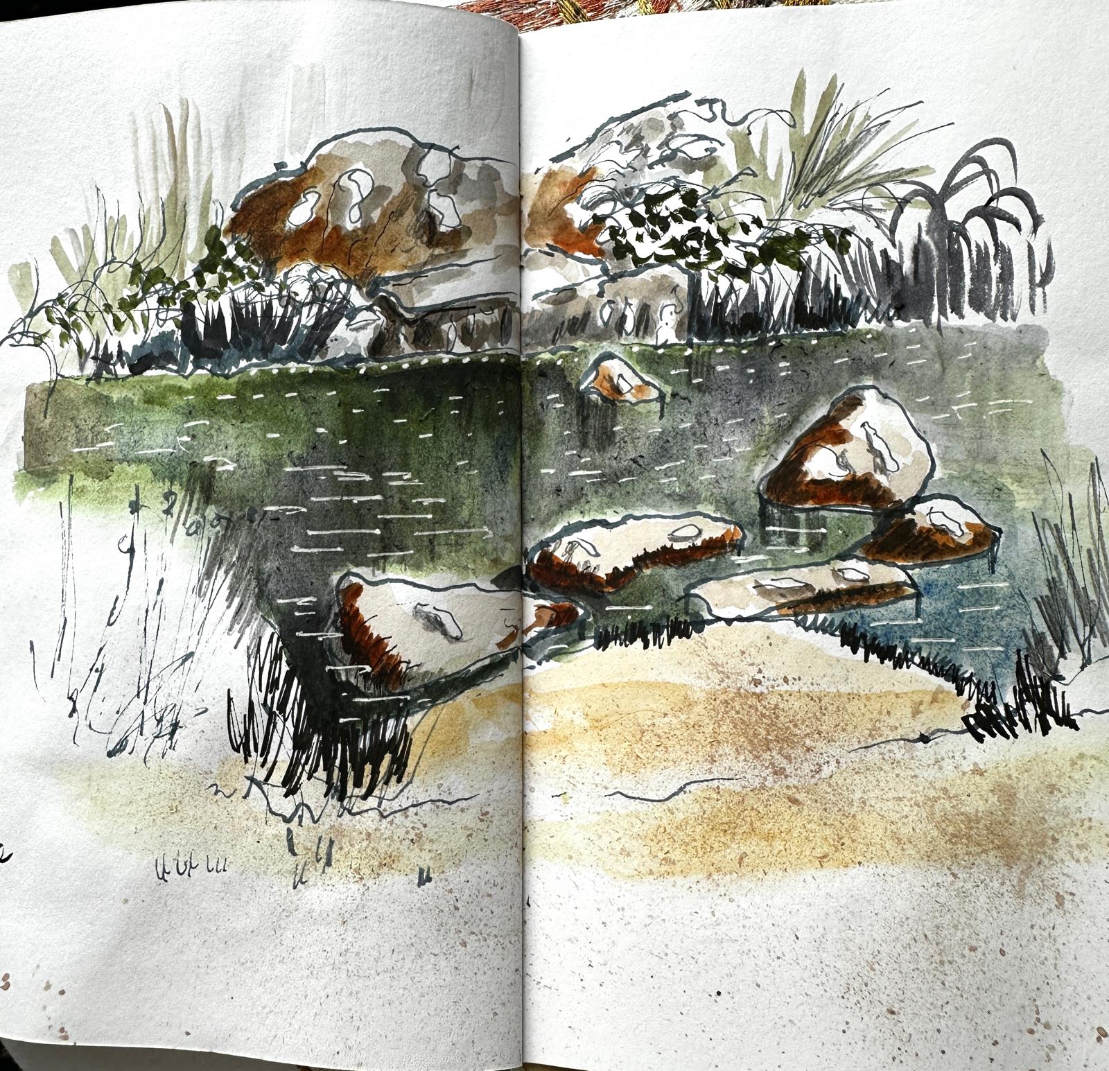 Painting 1 by Caroline J Hill
